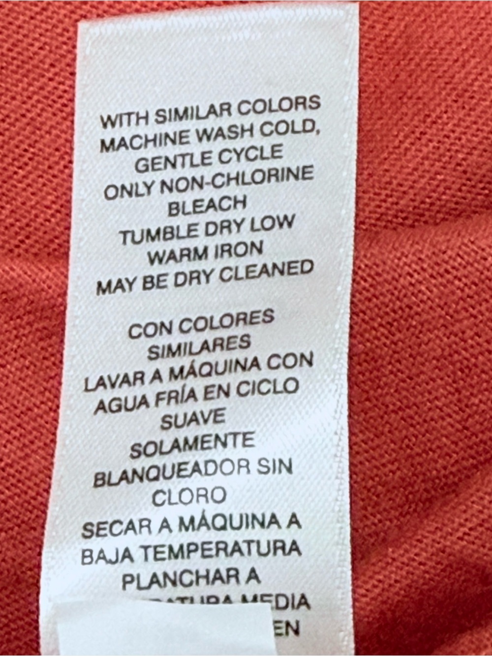 Chico's Terracotta Rust Ruffle Layered Sleeve Tee Top Cotton Modal Size 2 L - Picture 11 of 13